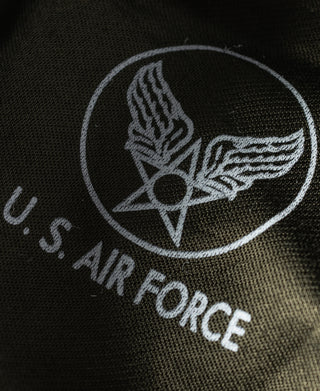 Embroidered U.S. Air Force emblem with eagle and stars on jacket