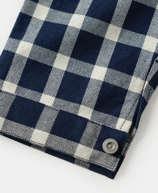 Lot 913 1910s Single-Pocket Palaka Plaid Work Jacket
