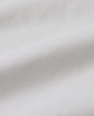 White henley shirt fabric texture with subtle vertical weave
