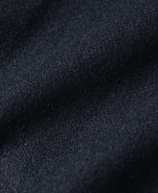 Black leather jacket matte finish close-up