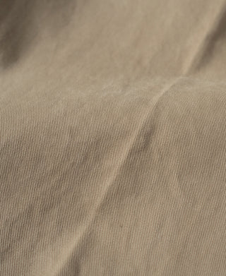 Khaki canvas fabric texture close-up