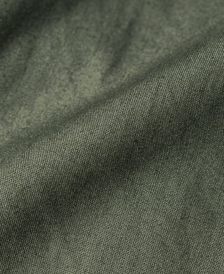 M-65 parka olive textured fabric close-up