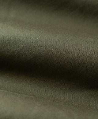 USAAF Type B-10 flight jacket in olive, tightly woven fabric texture