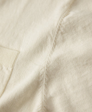 1950s Jersey Knit Short Sleeve Pocket T-Shirt - Apricot