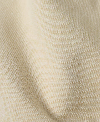 Apricot pocket sweatshirt fabric closeup