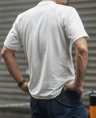 10.6 oz Reverse Weave T-Shirt - White